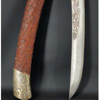 Art du Japon GIGANTESQUE   TANTO JAPONAIS  97CM   OFFERT POUR UN TEMPLE -  JAPON EPOQUE EDO {PRODUCT_REFERENCE} - 6
