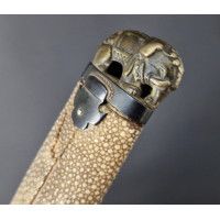 Art du Japon SABRE JAPONAIS WAKIZASHI LAME DE NAGINATA MONTURE ATYPIQUE - JAPON PERIODE EDO {PRODUCT_REFERENCE} - 4
