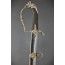 SABRE D'OFFICER  DES CHASSEURS A CHEVAL ARGENTE  A LAME DAMAS & OR - FRANCE PREMIER EMPIRE