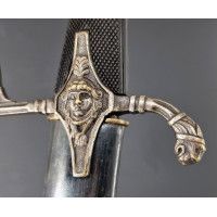 Catalogue Magasin SABRE D'OFFICER  DES CHASSEURS A CHEVAL ARGENTE  A LAME DAMAS & OR - FRANCE PREMIER EMPIRE {PRODUCT_REFERENCE}