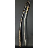 Armes Blanches SABRE D'OFFICER  DES CHASSEURS A CHEVAL ARGENTE  A LAME DAMAS & OR - FRANCE PREMIER EMPIRE {PRODUCT_REFERENCE} - 