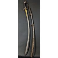 Armes Blanches SABRE D'OFFICER  DES CHASSEURS A CHEVAL ARGENTE  A LAME DAMAS & OR - FRANCE PREMIER EMPIRE {PRODUCT_REFERENCE} - 