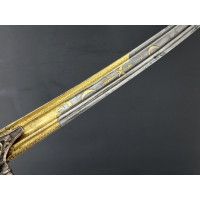 Armes Blanches SABRE D'OFFICER  DES CHASSEURS A CHEVAL ARGENTE  A LAME DAMAS & OR - FRANCE PREMIER EMPIRE {PRODUCT_REFERENCE} - 