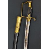 Armes Blanches SABRE D'OFFICIER D'INFANTERIE MODELE TYPE 1800 Ier EMPIRE A COTE DE MELON LAME BLEUIE - FRENCE PREMIER EMPIRE {PR