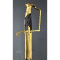 Armes Blanches SABRE D'OFFICIER D'INFANTERIE MODELE TYPE 1800 Ier EMPIRE A COTE DE MELON LAME BLEUIE - FRENCE PREMIER EMPIRE {PR