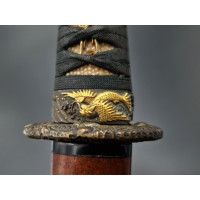 Art du Japon WAKIZASHI KANEMICHI TSUKURU XVIIè MONTURE DRAGON DE HAMANO NAOYUKI XIXè - JAPON PERIODE EDO {PRODUCT_REFERENCE} - 1