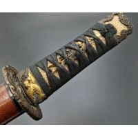 Art du Japon WAKIZASHI KANEMICHI TSUKURU XVIIè MONTURE DRAGON DE HAMANO NAOYUKI XIXè - JAPON PERIODE EDO {PRODUCT_REFERENCE} - 1