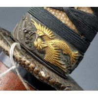 Art du Japon WAKIZASHI KANEMICHI TSUKURU XVIIè MONTURE DRAGON DE HAMANO NAOYUKI XIXè - JAPON PERIODE EDO {PRODUCT_REFERENCE} - 1