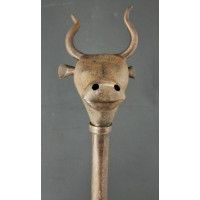Armes Blanches MASSE D'ARME A TETE DE TAUREAU IRAN QAJAR XIXè {PRODUCT_REFERENCE} - 2