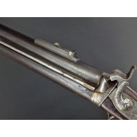 Armes Longues CARABINE EXPRESS SUPERPOSE A PERCUSSION PAR AUGUSTE FRANCOTTE 1810-1878 CALIBRE 18mm A BALLE - BELGIQUE XIXè {PROD