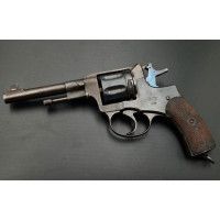 Armes de Poing RARE REVOLVER NAGANT modèle 1898 Civil Liège Obturateur modèle 1898 Calibre 7.62 Nagant ou 32 long - Belgique XIX