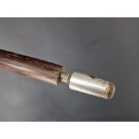 ANTIQUITES LOURDE CANNE DE MARCHE POMMEAU BOULE CASSE TETE EN ACIER BRUNI  -  FRANCE FIN XIXè {PRODUCT_REFERENCE} - 3