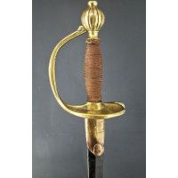 Armes Blanches EPEE D'OFFICIER DE FUSILIER D'INFANTERIE MODELE 1730 GRAVURE FLEUR DE LYS SOUS PONTAT - FRANCE ANCIENNE MONARCHIE