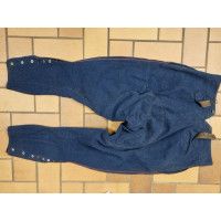 Militaria WW1 PANTALON SOUS OFFICIER ARTILLERIE 1917 1918 BLEU  - FRANCE PREMIERE GUERRE MONDIALE {PRODUCT_REFERENCE} - 6