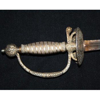 EPEE DE VILLE EN VERMEIL LYON 1762/80 - France XVIIIe