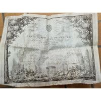 Coutellerie FRANC-MACONNERIE DAGUE SOCIETE SECRETE MEMENTO MORI PENDENTIF EQUERRE COMPAS et CERTIFICAT DIPLOME ORDRE DE LILLE 18