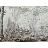Coutellerie FRANC-MACONNERIE DAGUE SOCIETE SECRETE MEMENTO MORI PENDENTIF EQUERRE COMPAS et CERTIFICAT DIPLOME ORDRE DE LILLE 18