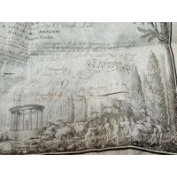 Coutellerie FRANC-MACONNERIE DAGUE SOCIETE SECRETE MEMENTO MORI PENDENTIF EQUERRE COMPAS et CERTIFICAT DIPLOME ORDRE DE LILLE 18