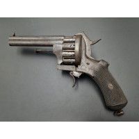Armes de Poing REVOLVER LEFAUCHEUX MODELE 1864  20 COUPS CALIBRE 7mm A BROCHE - FRANCE SECOND EMPIRE {PRODUCT_REFERENCE} - 2