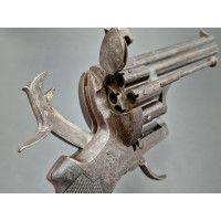 Armes de Poing REVOLVER LEFAUCHEUX MODELE 1864  20 COUPS CALIBRE 7mm A BROCHE - FRANCE SECOND EMPIRE {PRODUCT_REFERENCE} - 13