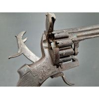 Armes de Poing REVOLVER LEFAUCHEUX MODELE 1864  20 COUPS CALIBRE 7mm A BROCHE - FRANCE SECOND EMPIRE {PRODUCT_REFERENCE} - 4