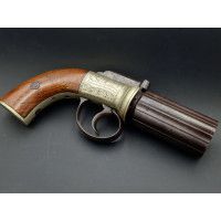 Armes de Poing REVOLVER POIVRIERE  B.WOODWARD & SON  1838-1883 Calibre 38 BIRMINGHAM - ROYAUME-UNI XIXè {PRODUCT_REFERENCE} - 4