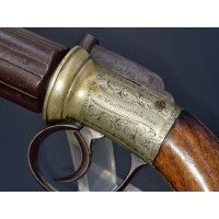 Armes de Poing REVOLVER POIVRIERE  B.WOODWARD & SON  1838-1883 Calibre 38 BIRMINGHAM - ROYAUME-UNI XIXè {PRODUCT_REFERENCE} - 12