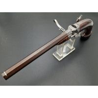 Armes de Poing LUXUEUX PISTOLET DE TIR A SYSTEME BERINGER CALIBRE 11MM A BALLE PROPULSEE PAR BOULETTE DE FULMINATE VERS 1840 - F