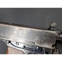 Armes Neutralisées  RARE  PM THOMPSON  Pistolet Mitrailleur  MODEL 1921 monomatricule  NEUTRA DECO UE 2023 CULASSE MOBILE TOMMY 