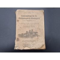 DOCUMENTATION MANUEL ORIGINAL  mitrailleuse  MG 08  Daté 1917 BERLIN - ALLEMAGNE PREMIERE GUERRE {PRODUCT_REFERENCE} - 1