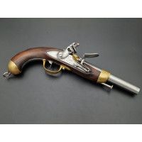 Armes de Poing PISTOLET A SILEX DE CAVALERIE  MODELE 1822 TROUPE  - FRANCE  RESTAURATION {PRODUCT_REFERENCE} - 2