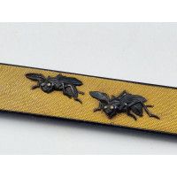 Art du Japon KOZUKA SHAKUDO ABEILLES - BEES NANAKO OR {PRODUCT_REFERENCE} - 7