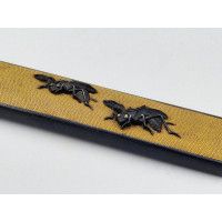 Art du Japon KOZUKA SHAKUDO ABEILLES - BEES NANAKO OR {PRODUCT_REFERENCE} - 10