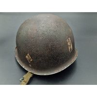 Militaria WW2 CASQUE US M1 PARACHUTISTE 101st AIRBORNE 501st PIR  2nd BATAILLON {PRODUCT_REFERENCE} - 2