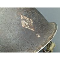 Militaria WW2 CASQUE US M1 PARACHUTISTE 101st AIRBORNE 501st PIR  2nd BATAILLON {PRODUCT_REFERENCE} - 7