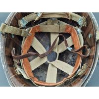 Militaria WW2 CASQUE US M1 PARACHUTISTE 101st AIRBORNE 501st PIR  2nd BATAILLON {PRODUCT_REFERENCE} - 13