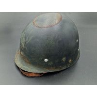 Militaria WW2 CASQUE US M1 PARACHUTISTE 101st AIRBORNE 501st PIR  2nd BATAILLON {PRODUCT_REFERENCE} - 11
