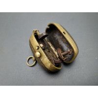 Art du Japon HIUCHIDOGU NETSUKE SENTOKU BRIQUET SAMOURAI TINDER BOX LIGHTER MATCHLOCK  JAPANESE EDO PERIOD {PRODUCT_REFERENCE} -