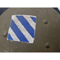 Militaria WW2 CASQUE US M1 3è DI {PRODUCT_REFERENCE} - 14