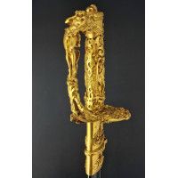Armes Blanches EXCEPTIONNEL SABRE D'HONNEUR AU COMMANDANT FOURNIER GARDE NATIONALE 1848 ALEXANDRE GUEYTON ORFÈVRE  - FRANCE SECO