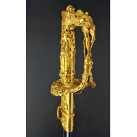 Armes Blanches EXCEPTIONNEL SABRE D'HONNEUR AU COMMANDANT FOURNIER GARDE NATIONALE 1848 ALEXANDRE GUEYTON ORFÈVRE  - FRANCE SECO