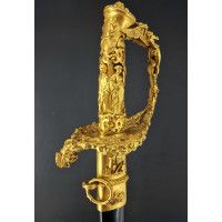 Armes Blanches EXCEPTIONNEL SABRE D'HONNEUR AU COMMANDANT FOURNIER GARDE NATIONALE 1848 ALEXANDRE GUEYTON ORFÈVRE  - FRANCE SECO