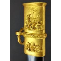Armes Blanches EXCEPTIONNEL SABRE D'HONNEUR AU COMMANDANT FOURNIER GARDE NATIONALE 1848 ALEXANDRE GUEYTON ORFÈVRE  - FRANCE SECO