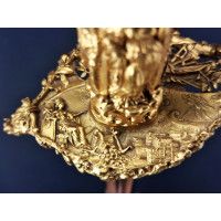Armes Blanches EXCEPTIONNEL SABRE D'HONNEUR AU COMMANDANT FOURNIER GARDE NATIONALE 1848 ALEXANDRE GUEYTON ORFÈVRE  - FRANCE SECO