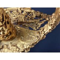 Armes Blanches EXCEPTIONNEL SABRE D'HONNEUR AU COMMANDANT FOURNIER GARDE NATIONALE 1848 ALEXANDRE GUEYTON ORFÈVRE  - FRANCE SECO