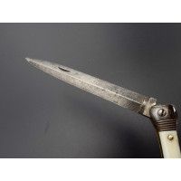 Coutellerie COUTEAU DE POCHE  PLIANT CHATELLERAULT RESSORT A MOUCHE  FRANCE XIXè {PRODUCT_REFERENCE} - 7