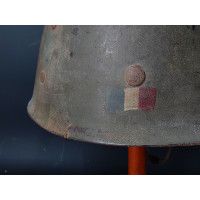 Militaria WW2 LINER SOUS CASQUE US M1  FRANCE LIBRE RESISTANCE 1944 EST FRANCE SECONDE GUERRE MONDIALE {PRODUCT_REFERENCE} - 6