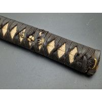 Art du Japon TSUKA POIGNEE DE SABRE JAPONAIS KATANA MOTIF PIVOINES {PRODUCT_REFERENCE} - 8