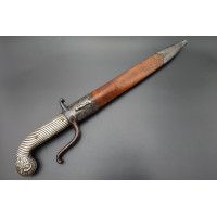 Armes de Poing DAGUE DE CHASSE PISTOLET DOUBLE CANONS A SYSTEME DUMONTHIER  CALIBRE 10.5MM  -  FRANCE XIXè {PRODUCT_REFERENCE} -