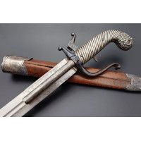 Armes de Poing DAGUE DE CHASSE PISTOLET DOUBLE CANONS A SYSTEME DUMONTHIER  CALIBRE 10.5MM  -  FRANCE XIXè {PRODUCT_REFERENCE} -